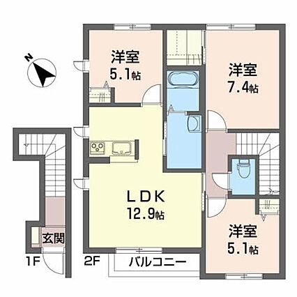 シャーメゾン・グランＡ_間取り_0