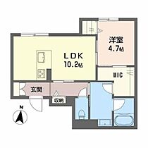 ＡＬＯＨＡ　Ｏ．Ｅ A0101 ｜ 熊本県熊本市中央区大江６丁目22-5（賃貸マンション1LDK・1階・45.25㎡） その2