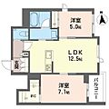 シャーメゾンみとの2階25.9万円