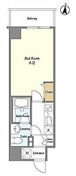 T-TERRACE森下 1Kの間取図画像