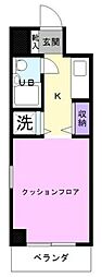 K・N・CITY 1Kの間取図画像