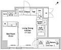 コンフォリア東池袋EAST8階18.7万円