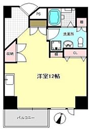 樹峰 ワンルームの間取図画像