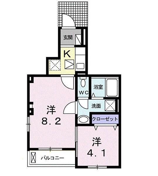 大阪府大阪市鶴見区焼野２丁目(賃貸アパート2K・1階・35.23㎡)の写真 その2