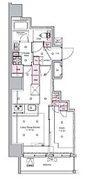 シーフォルム板橋3 5階1LDKの間取り