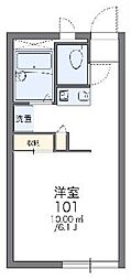 プエルタ・デル・ソル 1Kの間取図画像