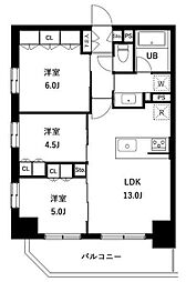 アーバンパーク立石 3LDKの間取図画像