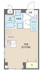 REPURE池上レジデンス 1Kの間取図画像