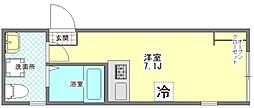 (仮称)光が丘AP ワンルームの間取図画像