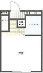 シェロ成増 ワンルームの間取図画像