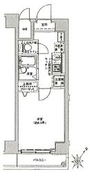 ドルチェ桜台東京NORTH 1Kの間取図画像