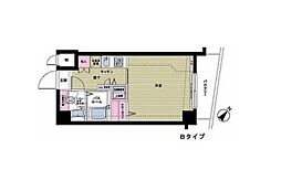 フェニックス日本橋浜町壱番館 1Kの間取図画像