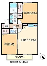 ドルフ・クレセント弐番館 2階