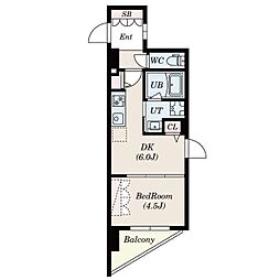 S-RESIDENCE瑞江 2LDKの間取図画像