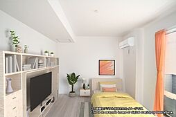 アンジュール神谷 3階1Kのリビング/ダイニング