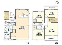 Ｋｏｌｅｔ小宮02 4LDKの間取り