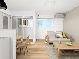 イロンデールメゾン A203 2階1LDKのリビング/ダイニング