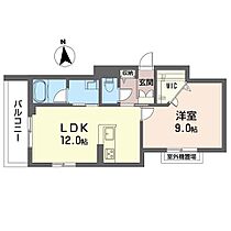 プラスシティ藤沢 00403 ｜ 神奈川県藤沢市南藤沢10-11（賃貸マンション1LDK・4階・48.25㎡） その2