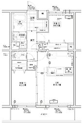 ステラメゾン下北沢 2LDKの間取図画像