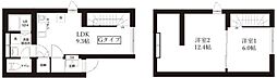 墨田区向島3丁目マンション 2LDKの間取図画像