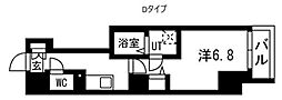 トラディス秋葉原 1Kの間取図画像