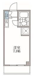 PARKTERRACE相模原 ワンルームの間取図画像
