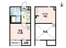 フローラ・ミレ 2階/-