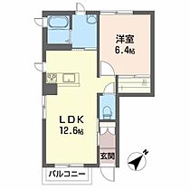 シャーメゾン楢山Ａ A101 ｜ 秋田県秋田市楢山本町9-15（賃貸アパート1LDK・1階・43.50㎡） その2