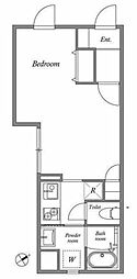 江東区永代2丁目マンション 1Kの間取図画像