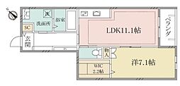 （シニア限定）ヘーベルビレッジ久我山 3階1LDKの間取り