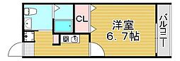 casamentoCINTAカーサ・チンタ 1Kの間取図画像