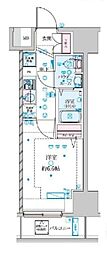 GENOVIA草加 1Kの間取図画像
