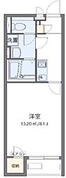 ミランダTDレジデンス 1Kの間取図画像