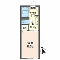 ヴィラ・アズール 102 ｜ 宮城県仙台市青葉区角五郎２丁目1-2（賃貸アパート1K・1階・25.50㎡） その2