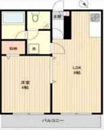 レジダンスイン・目黒 1LDKの間取図画像