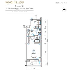 ＲＥＧＯＬＩＴＨ板橋本町 1階1Kの間取り