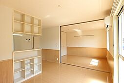 グリーンピア A 1階2LDKのリビング/ダイニング