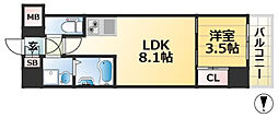 LIVIAZKOBELaMer 1LDKの間取図画像