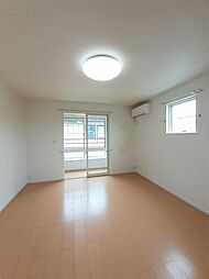 JR越後線 小針駅 徒歩20分の賃貸アパート 2階1LDKのリビング/ダイニング