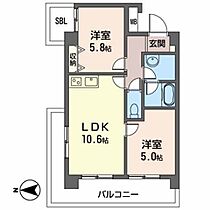 フェニックスロベニュー新館 0309 ｜ 大阪府大阪市平野区加美東１丁目4-24（賃貸マンション2LDK・3階・50.00㎡） その2