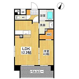 MoltoFelice 1LDKの間取図画像