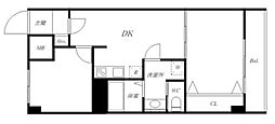 トーア西早稲田マンション 2DKの間取図画像