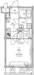ディアレイシャス成増 1Kの間取図画像