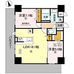 D-ROOM帝塚山 7階