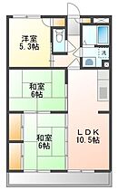 アメニティハウスI 302 ｜ 福岡県福岡市東区八田３丁目4-27（賃貸マンション3LDK・3階・61.75㎡） その2