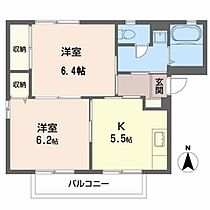 リバティガーデン　Ｂ 101 ｜ 福島県福島市北沢又字小泉南1-8（賃貸アパート2K・1階・42.00㎡） その2