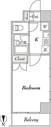 フォレシティ秋葉原 1Kの間取図画像