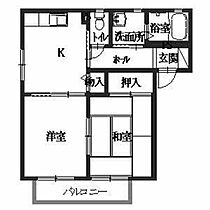 グリーンたちばなII 0201 ｜ 京都府綾部市上延町岩鼻84（賃貸アパート2K・2階・43.00㎡） その2