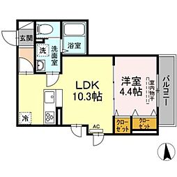 エクセリア西小岩 2階/201