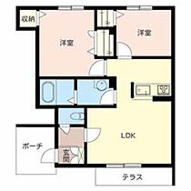 ヴィフレーヴ 0111 ｜ 奈良県葛城市南花内123（賃貸アパート2LDK・1階・54.51㎡） その2